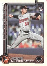 2025 Topps Series 1 Chayce McDermott #32 Rainbow Foil