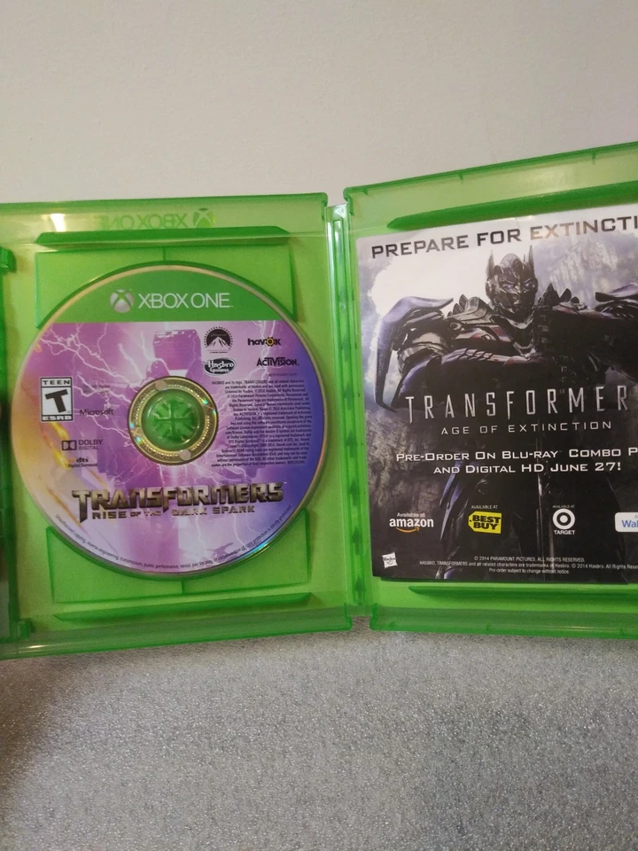 Transformers: Rise of the Dark Spark Xbox One Probado Completo Foto 3 de 4