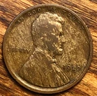 1920 Lincoln Wheat Cent Monster Woody Wood Grain Improper Alloy Mix Error Penny