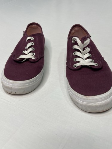 Vans Damengröße 9 Atwood burgunderrot Freizeit Skateboardschuhe Turnschuhe - Bild 4 von 9