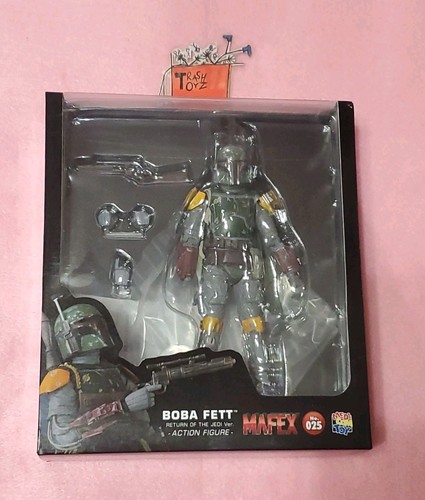 STAR WARS BOBA FETT ACTION FIGURE RETURN OF THE JEDI BOUNTY HUNTER MAFEX MEDICOM
