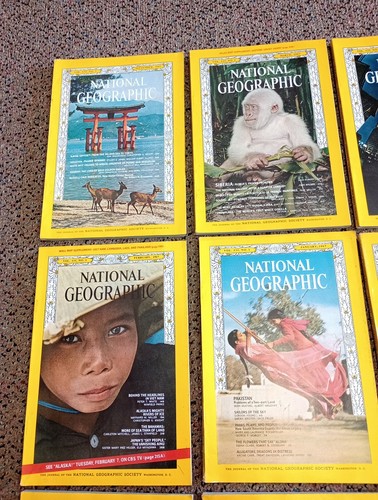 National Geographic Zeitschriften 1967 komplett Jahr ganzjährig - Bild 2 von 11