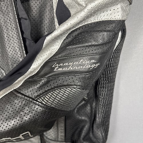 RS Taichi GMX Motion Leather Jacket RSJ817 Armored Racing SIZE: US 42 / EU 52 - Picture 8 of 10