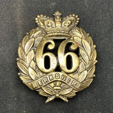66th (Berkshire) Regiment of Foot - Victorian British Army Cap Badge