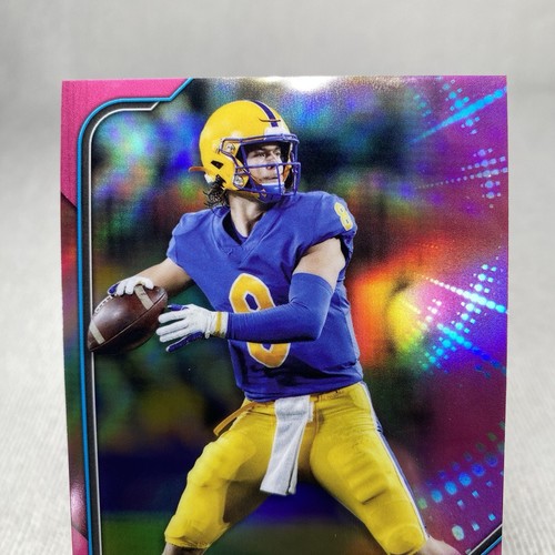 KENNY PICKETT 2022 Bowman Chrome University RC #91 Pink Refractor Rookie - Picture 3 of 7
