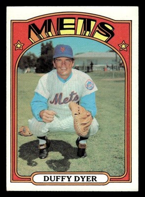 1972 Topps Baseball #127 Duffy Dyer EX/MT *e3