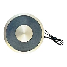 24V DC 1800N Electromagnet Solenoid Lift Holding Round Silver M8