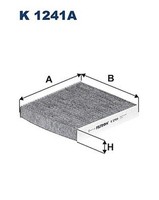 Filtron K 1241A Filter, Innenluft FüR Chevrolet, CitroËN, Fiat, Isuzu