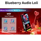 AMOS TASTY SOUNDS AUDIO LOLLIPOP/Bluberry/Surprise Christmas Trending Lolipop