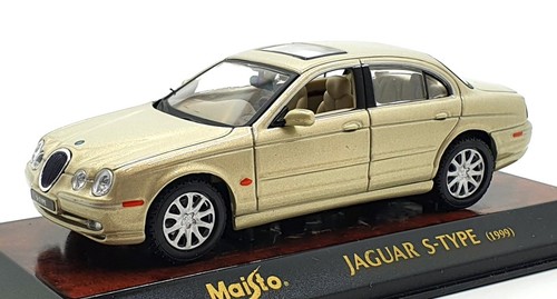 Maisto 1/18 - Jaguar S Type 1999 Beige Métal