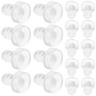  100 Stück Glas-Tischplatten-Stoßfänger – transparente