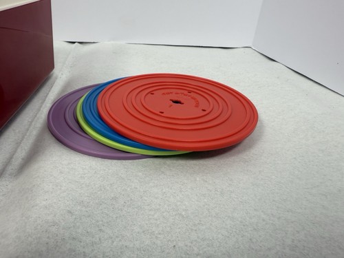 Fisher Price Mattel Spieluhr Plattenspieler Musical Classic Kinderreime 4Disc - Bild 4 von 8