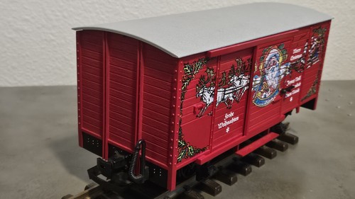 LGB LEHMANN 43352 Santa Claus Christmas Box Car *G-Scale* No Sound?  - Picture 6 of 11