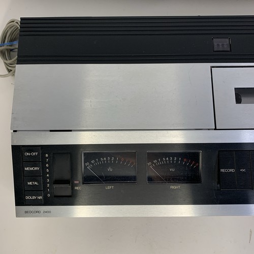 Bang & Olufsen Beocord 2400 Type 2667 Kassettendeck FUNKTIONIERT👉LESEN/siehe Video▶️ - Bild 3 von 16