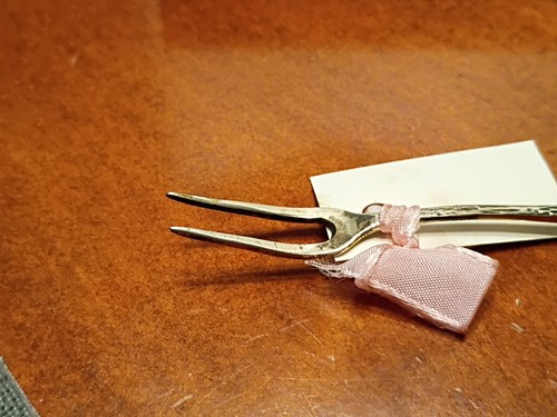 Serviergabel, Rose, 800 Silber mit Box - Bild 4 von 9