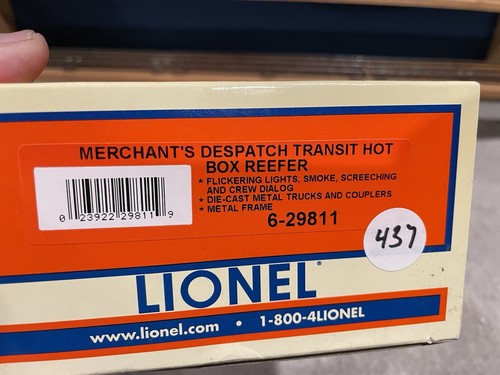 LCCA LIONEL 6-29811 Merchants Despatch Hot Box Reefer 2008Buffalo chicken wings - Picture 6 of 6
