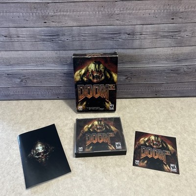 Doom 3 PC Computer Video Game Box 3-Disc Set Complete