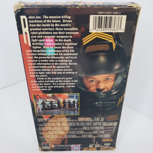 Robot Jox VHS 1990 Gary Graham Anne-Marie Johnson Paul Koslo - Picture 7 of 8