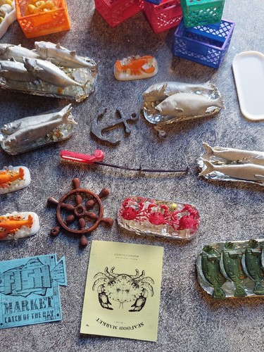 Contenido de la tienda de pescaderías - escala 12 - Imagen 6 de 9