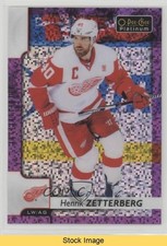 2017-18 O-Pee-Chee Platinum Violet Pixels Henrik Zetterberg #48 READ 5jx