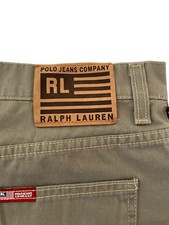 Ralph Lauren Polo Jeans Shorts Women 6 Ralph Lauren Khaki Green Y2K Size 6 VTG