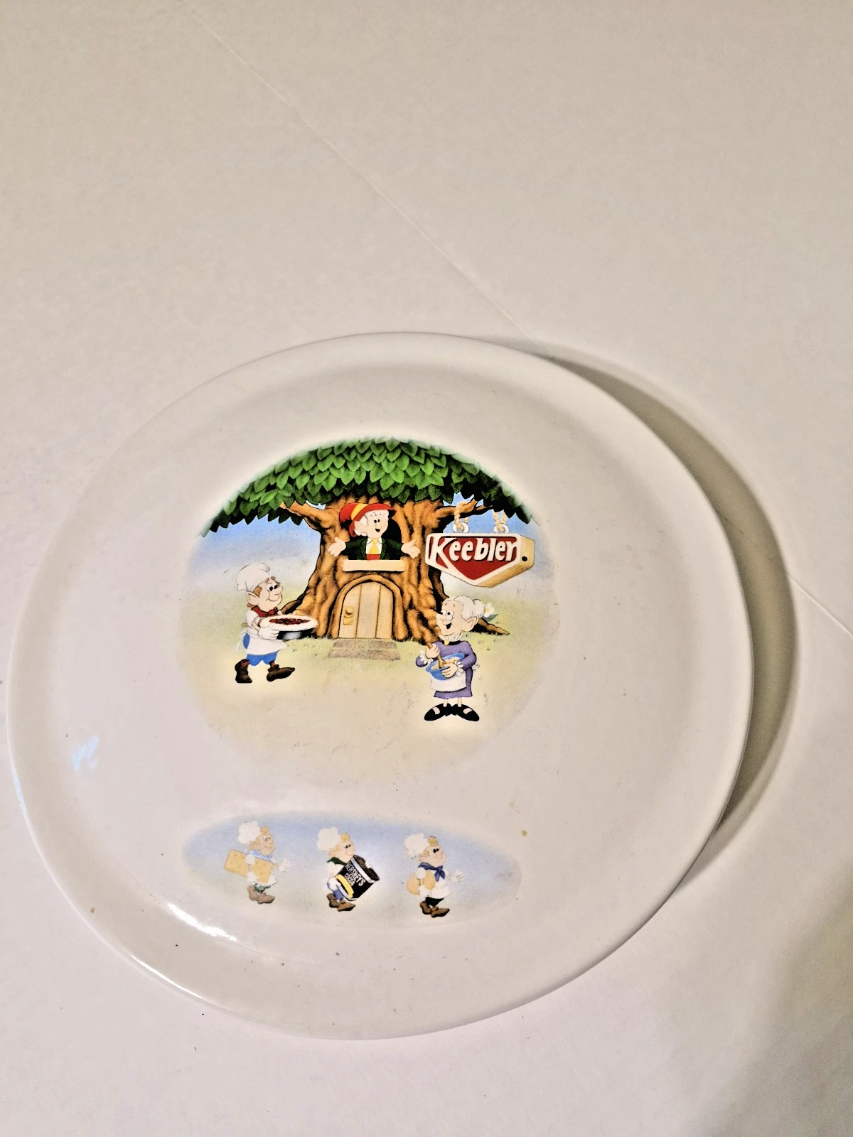 VTG KEEBLER Ready Crust 10” PIE DISH & LID GOOD COND No Chips