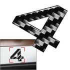 Window Door Wall Car Badge Emblem Number 4SignsDecals Stickers