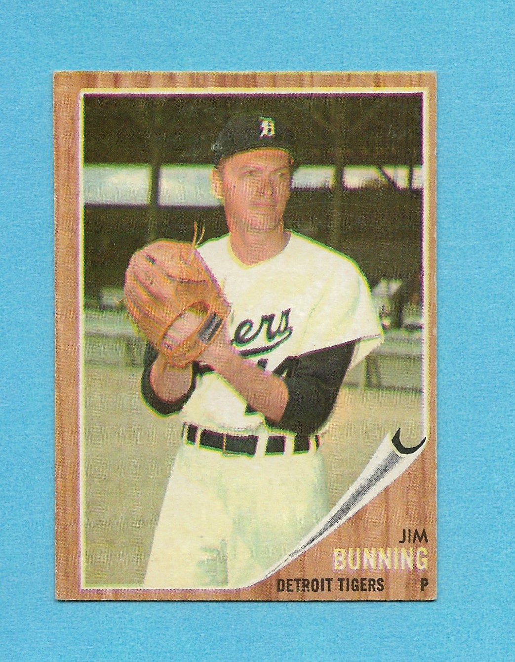 1962 Topps #460 Jim Bunning HOF Detroit Tigers Philadelphia Phillies star EX++