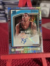KESHAD JOHNSON 2024-25 DONRUSS RATED ROOKIE CHOICE AUTO #290