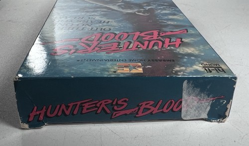 Hunters Blood (VHS 1987) Sam Bottoms, Kim Delaney, Backwoods Psychos TESTED - Picture 3 of 4