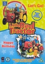 Little Red Tractor Lets Go!Happy Birthday (2007) Brian Glover 2 DVD Region 2