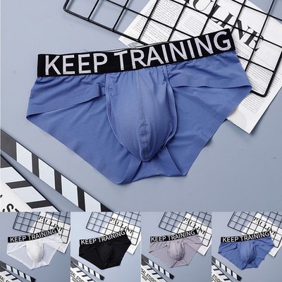 Seamless Ice Silk Slip Unterhose für Männer Designed with U Pouch for Support