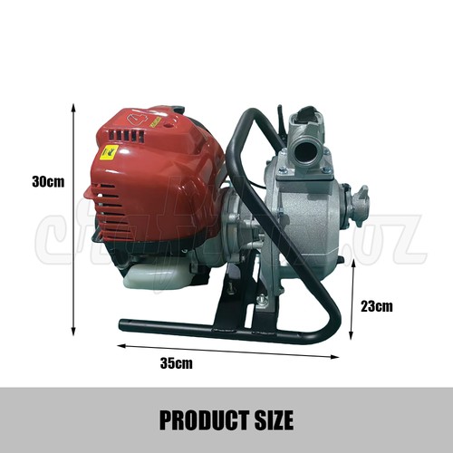 1 Inch 1" 1.6HP Petrol High Flow Water Transfer Pump Irrigation Fire Petrol AUS - Picture 2 of 12