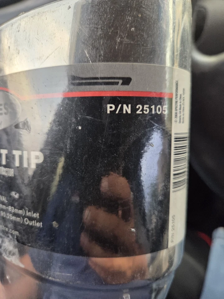 Punta de escape ovalada Spectre Performance 25105 Foto 4 de 4