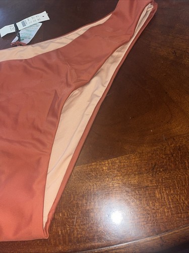 NWT JCrew Swimsuit Bikini Bottom Rust Color Size XL Beach Swim - Picture 2 of 6