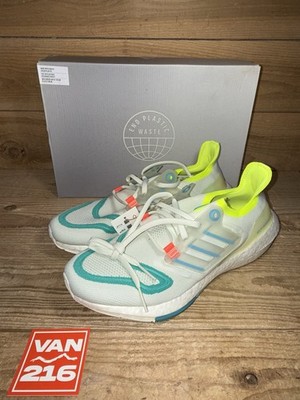 Men\'s Adidas UltraBoost 22 Running Shoes White / Sky Blue / Yellow GY8674 adidas UltraBoost 22 Yellow Sky Rush for Sale | Authenticity  main image 2