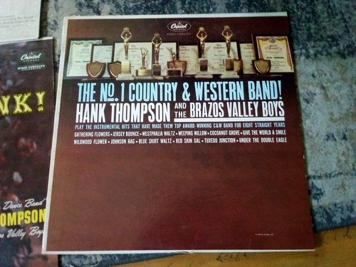 Country/Swing-Hank Thompson (7) Lp Lot All Org.Top Copies Dance Ranch/Hank- - Picture 6 of 6