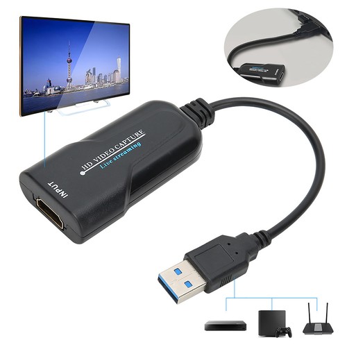Audio Video Acquisition Cards K004 HD USB2.0 Recording Box For Gami NEW - Afbeelding 7 van 12