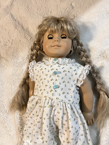 "KIRSTEN" PLEASANT COMPANY AMERICAN GIRL HISTORICAL 18"DOLL BLONDE, BLUE EYES - Picture 2 of 9