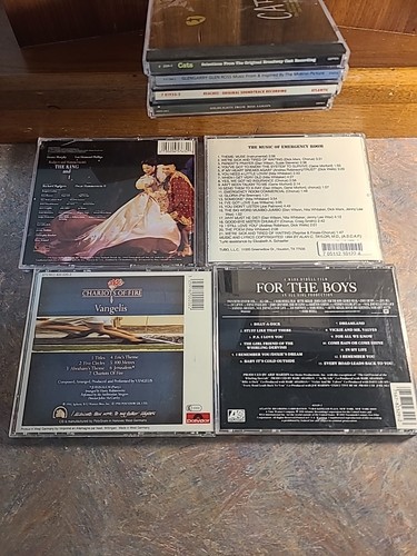 23 CD LOT, Soundtracks Cats, Zorba, Miss Saigon, Chariots Of Fire, Beaches, More - Foto 12 di 20