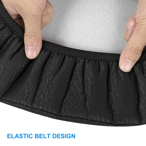  2 Pezzi Copri Sgabello Rotondo Coprisedia Cuscino Sgabello Ufficio Bar - Foto 10 di 12