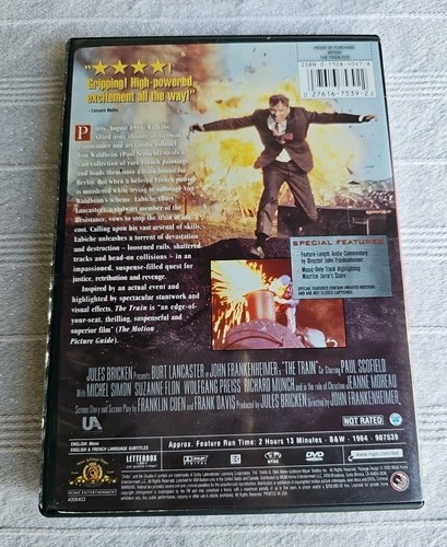 The Train DVD (1964, MGM) Burt Lancaster - Picture 2 of 5
