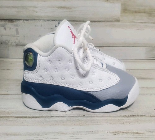 Jordan 13 Retro TD 5C French Blue Sneakers DJ3004-164 - Picture 3 of 12