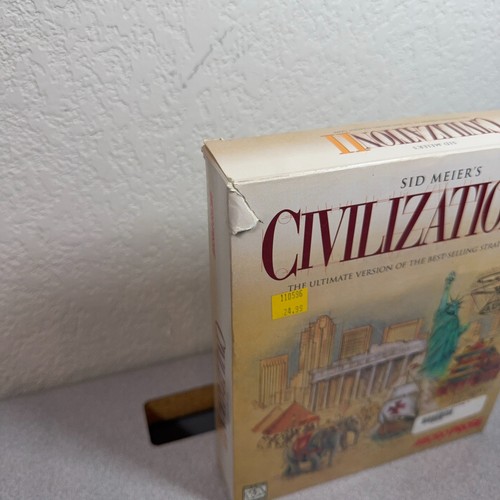 Sid Meier's Civilization II (PC, 1996) versione Big Box con poster - gioco CD-ROM - Foto 3 di 12