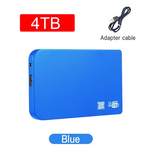 1/2/4TB Hard Disk Drive Plug And Play High-speed USB 3.0 External Hard Drive - Afbeelding 19 van 28