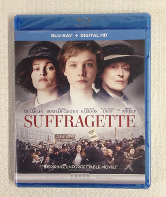 Suffragette (Blu-ray, 2015) New and Sealed