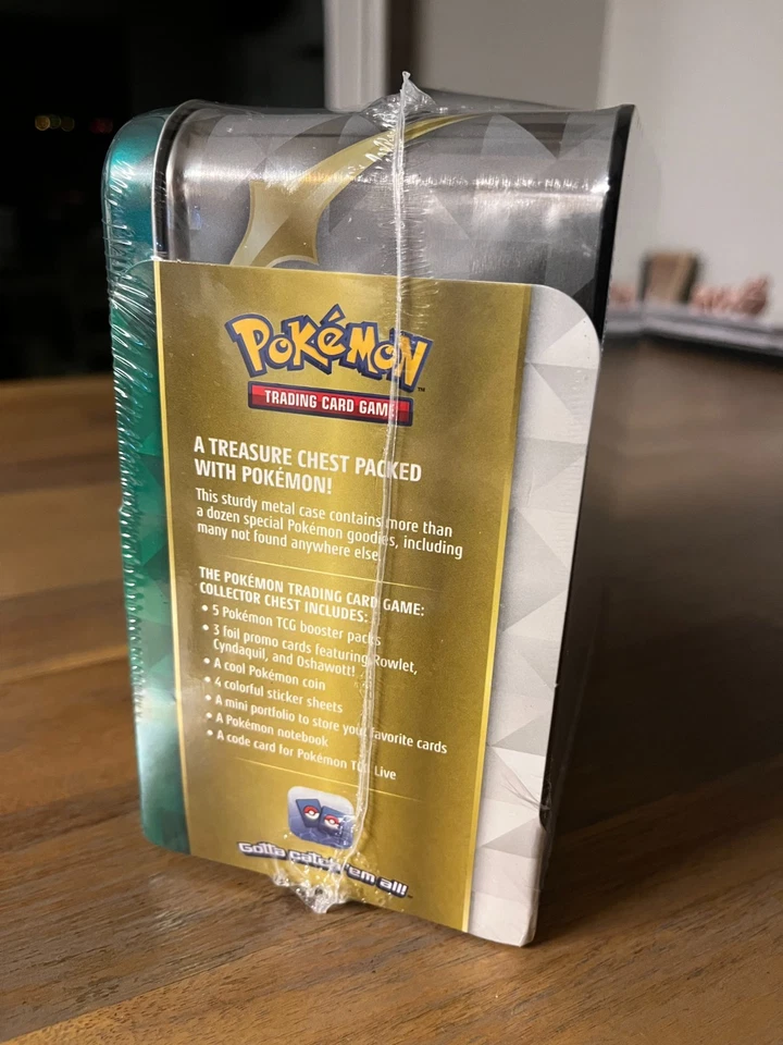 Pokemon Spring 2022 Arceus Baú do Tesouro de Colecionador Lata - Selado de Fábrica - Imagem 4 de 4