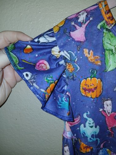 nightmare before christmas Jugend Mädchen Twril Boutique Kleid Größe 6/7 - Bild 2 von 4