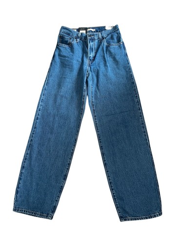 Levi’s Premium Women's Baggy Dad Jeans Medium Wash Size 24 X 32 NEW WITH TAGS - Picture 1 of 7
