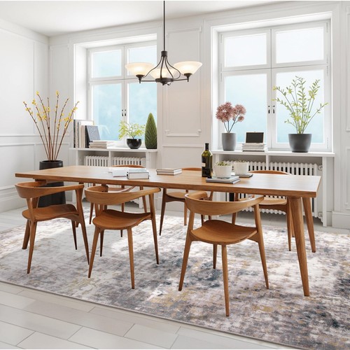 5x7 Area Rugs for Living Room, Machine Washable Rugs Modern Abstract Bedroom ... - Picture 4 of 9